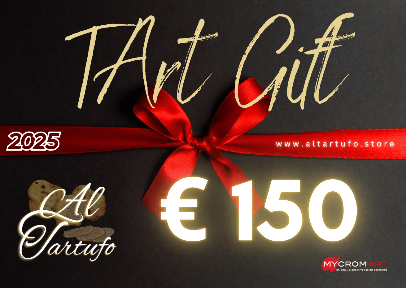 My TART GIFT il Buono Regalo di 150€ su ALTARTUFO